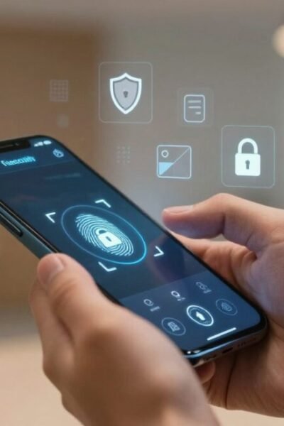 Funções de segurança nos smartphones: biometria, privacidade e proteção de dados