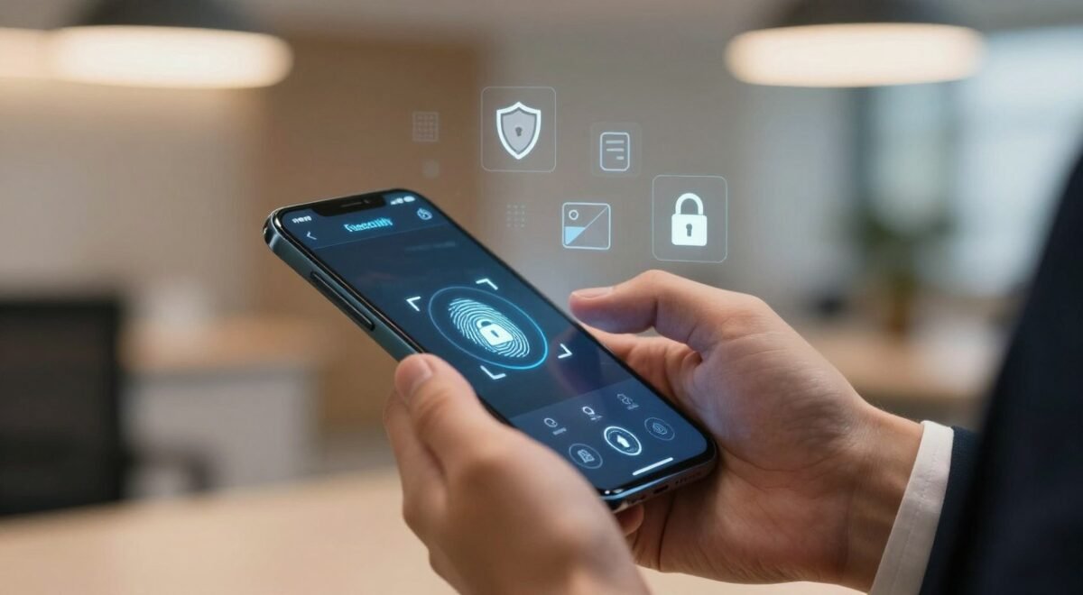 Funções de segurança nos smartphones: biometria, privacidade e proteção de dados