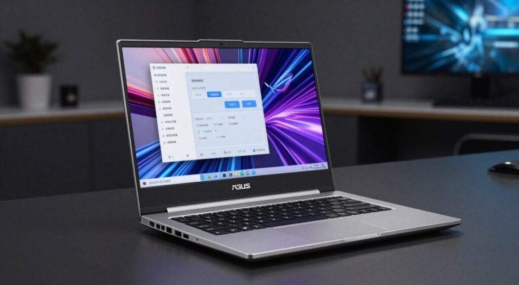 Imagem do Asus ROG Zephyrus G16 com design gamer