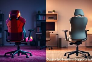 Cadeiras Gamer vs. Cadeiras Ergonômicas