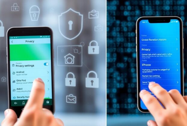 privacidade no Android e iOS