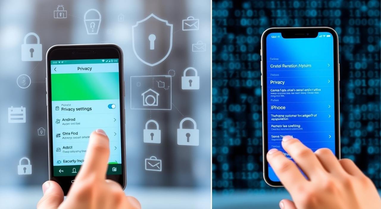 privacidade no Android e iOS